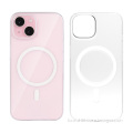Transparent Material Shockproof Magnetic Case for iPhone 16 Pro Max